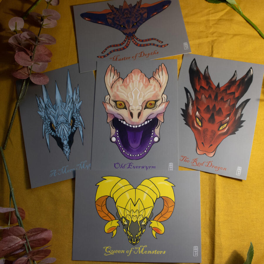 MonHun Postcard MonHun Postcard